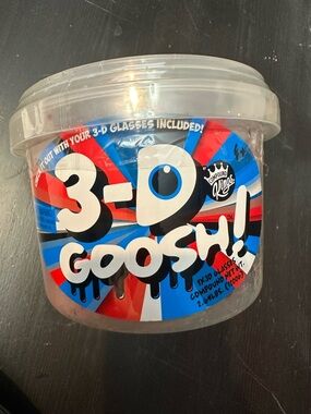 3-D Kids Sensory Slime - Red & Blue